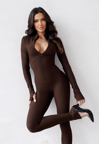 WALNUT JUMPSUIT
